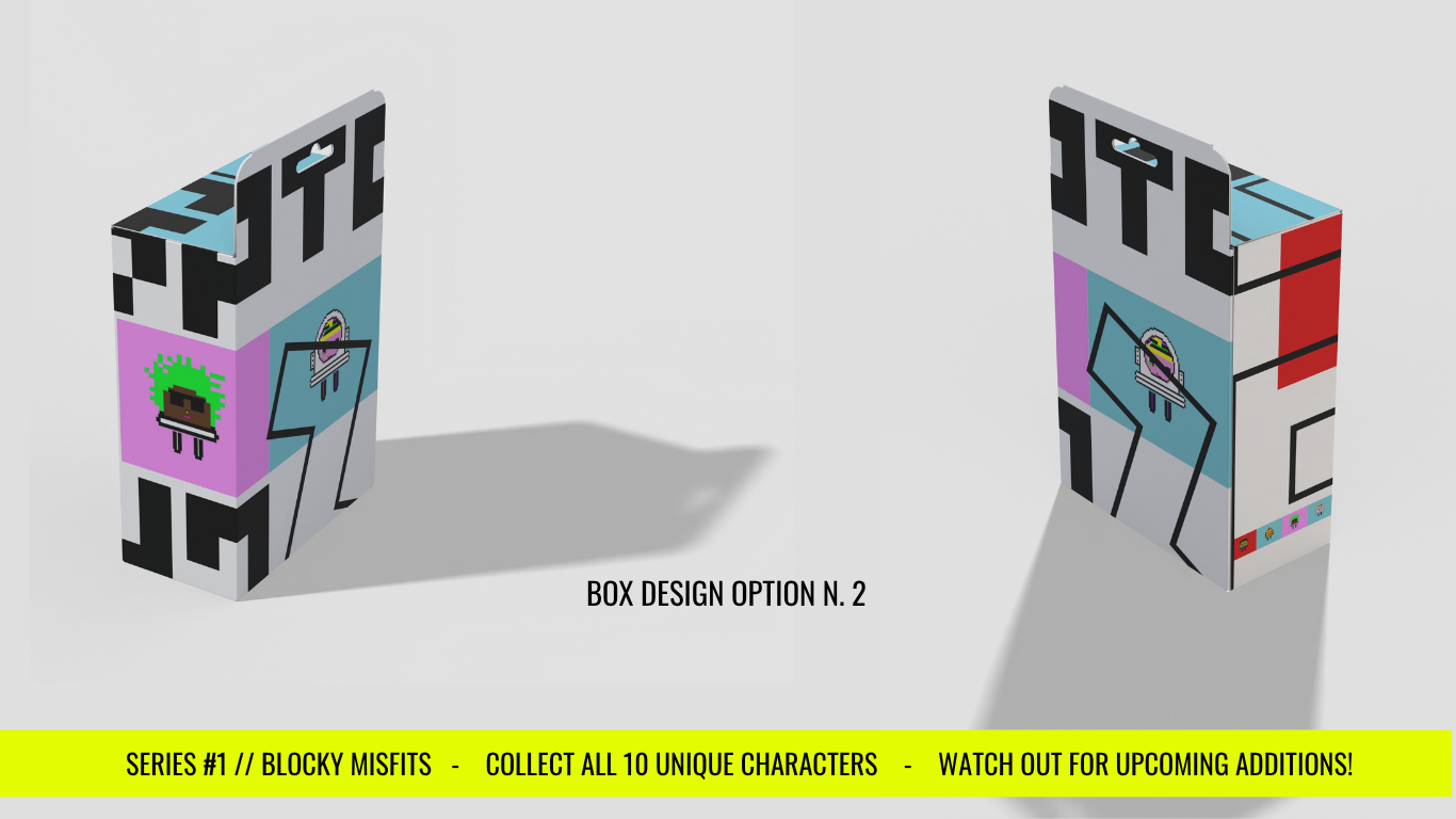 SERIES#1 // BLOCKY MISFITS // CryptoPlug #1