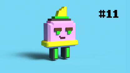 SERIES#1 // BLOCKY MISFITS // CryptoPlug #11