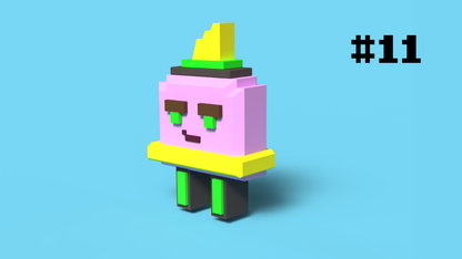 SERIES#1 // BLOCKY MISFITS // CryptoPlug #11