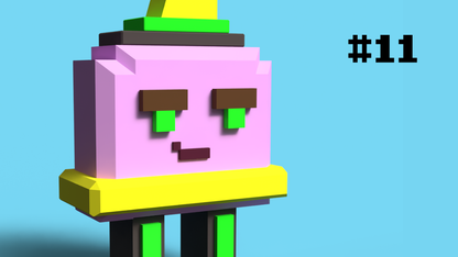 SERIES#1 // BLOCKY MISFITS // CryptoPlug #11