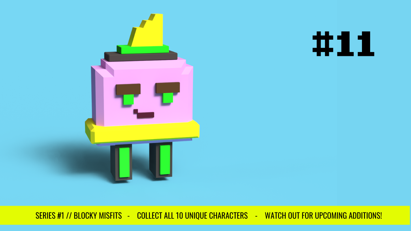 SERIES#1 // BLOCKY MISFITS // CryptoPlug #11