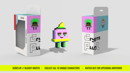 SERIES#1 // BLOCKY MISFITS // CryptoPlug #11