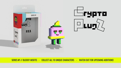 SERIES#1 // BLOCKY MISFITS // CryptoPlug #11