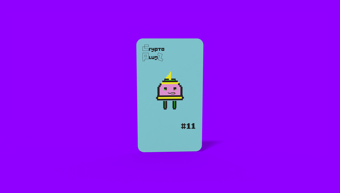 SERIES#1 // BLOCKY MISFITS // CryptoPlug #11