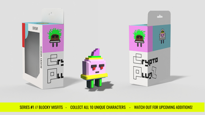 SERIES#1 // BLOCKY MISFITS // CryptoPlug #173