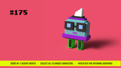 SERIES#1 // BLOCKY MISFITS // CryptoPlug #175