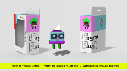 SERIES#1 // BLOCKY MISFITS // CryptoPlug #175