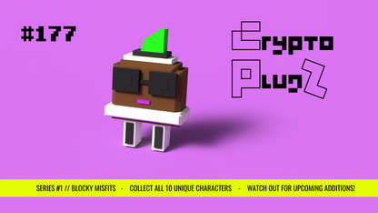 SERIES#1 // BLOCKY MISFITS // CryptoPlug #177
