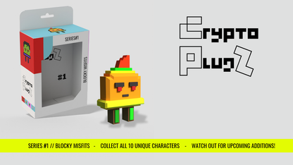 SERIES#1 // BLOCKY MISFITS // CryptoPlug #1