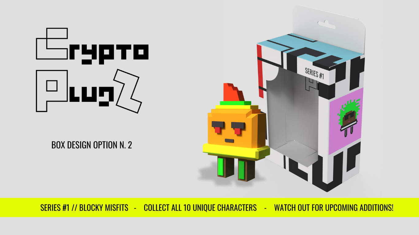 SERIES#1 // BLOCKY MISFITS // CryptoPlug #1