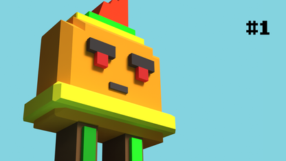 SERIES#1 // BLOCKY MISFITS // CryptoPlug #1