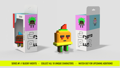 SERIES#1 // BLOCKY MISFITS // CryptoPlug #1