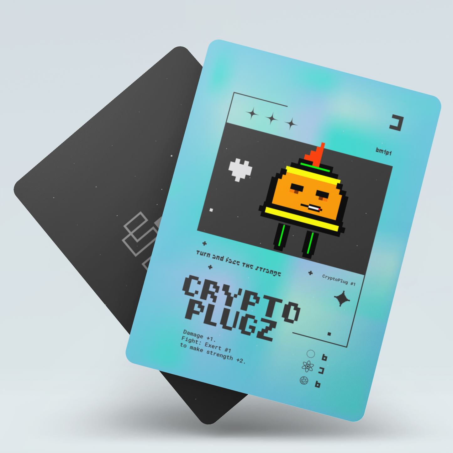 CryptoPlugz Collectible Trading Card Game (2.5" x 3.5")