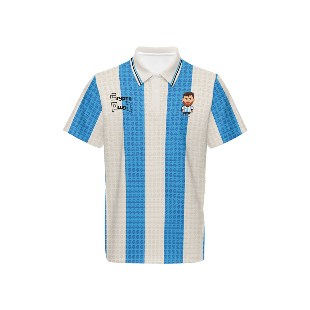 CryptoPlug Messi #10 Football Jersey