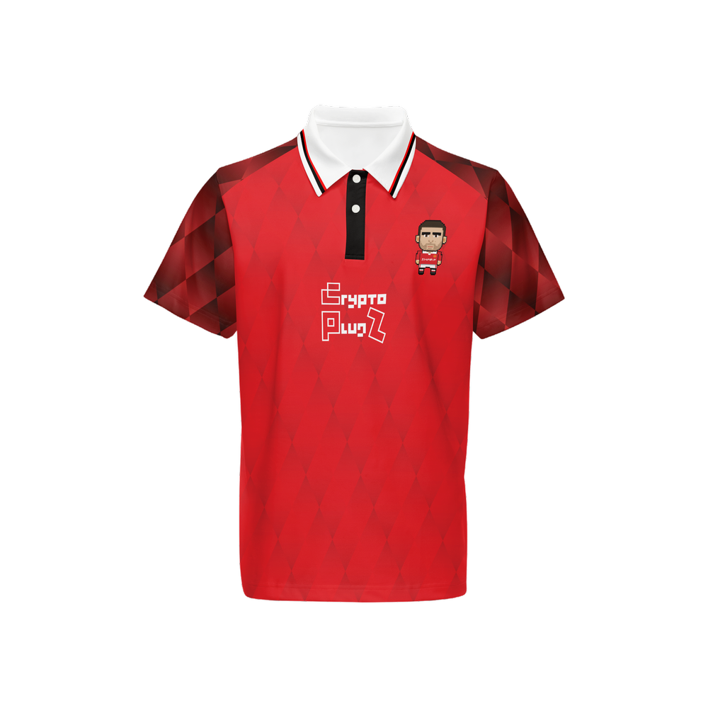 CryptoPlug Cantona #7 Football Jersey