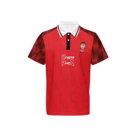 CryptoPlug Cantona #7 Football Jersey