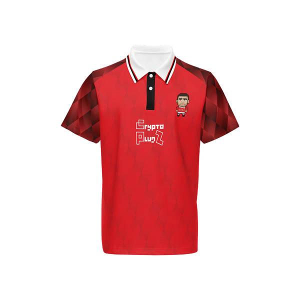 CryptoPlug Cantona #7 Football Jersey
