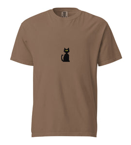 BitCat  - Unisex garment-dyed heavyweight t-shirt DTF